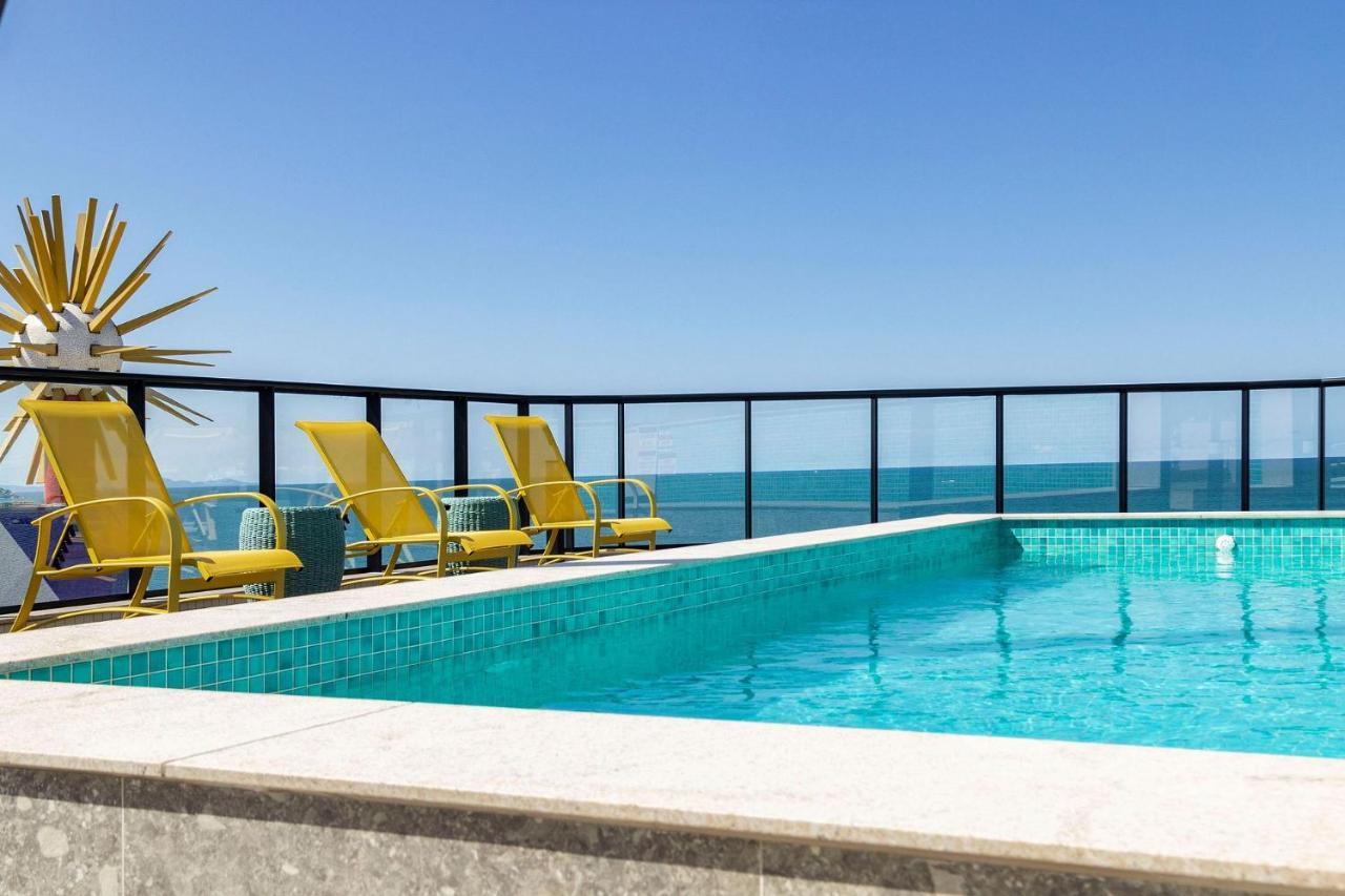 Aion Suites 302 - Lindo Apartamento Com Vista Para O Mar, A 60M Da Praia De Bombinhas, Com Piscina E Academia No Rooftop. 외부 사진